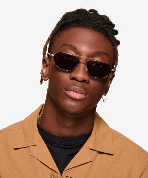 Viper Red Tortoise MetalSunglass Frames for Men from EyeBuyDirect