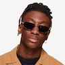 Viper Red Tortoise MetalSunglass Frames for Men from EyeBuyDirect