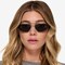 Viper Blue Tortoise Métal Soleil de Lunette de vue pour Femmes d'EyeBuyDirect