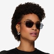 Vitality Matte Black MetalSunglass Frames for Women from EyeBuyDirect