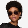 Ludo Black MetalSunglass Frames for Women from EyeBuyDirect