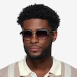 Klay Gold MetalSunglass Frames for Men from EyeBuyDirect