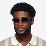 Klay Gold MetalSunglass Frames for Men from EyeBuyDirect
