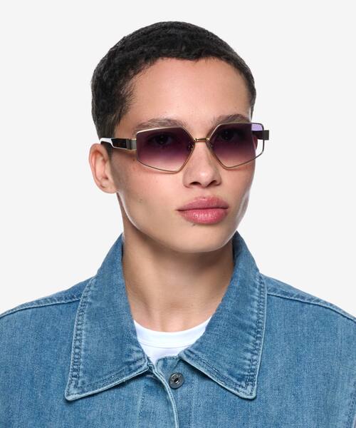 Gold Klay -  Metal Sunglasses