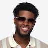 Collin Gold MetalSunglass Frames for Men from EyeBuyDirect