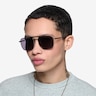 Dean Green Brown MetalSunglass Frames for Women from EyeBuyDirect