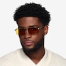 Dylan Tortoise Gold MetalSunglass Frames for Men from EyeBuyDirect