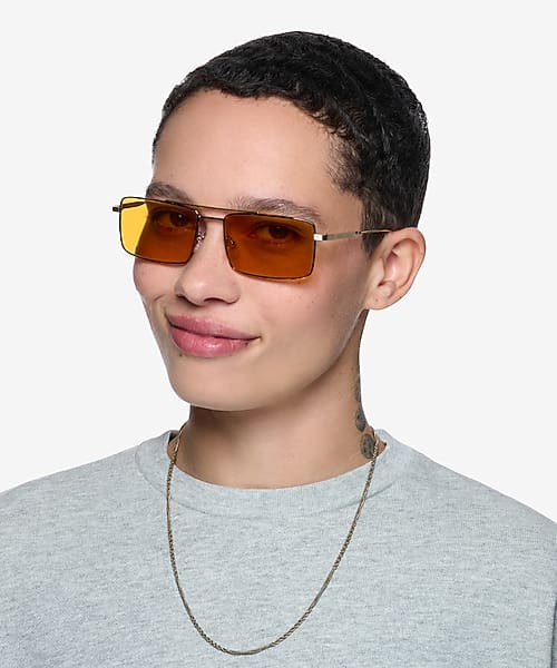 Tortoise Gold Dylan - Metal Sunglasses Tortoise Gold Dylan - Metal Sunglasses