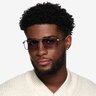 Dylan Green Tortoise MetalSunglass Frames for Men from EyeBuyDirect