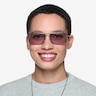 Dylan Green Tortoise MetalSunglass Frames for Women from EyeBuyDirect