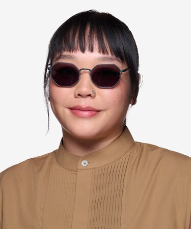 Matte Gunmetal Rider -  Aluminium Alloy Sunglasses