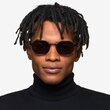 Rider Matte Black Aluminium AlloySunglass Frames for Men from EyeBuyDirect