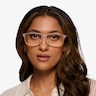 Team Matte Clear PlasticEyeglass Frames for Women from EyeBuyDirect