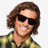 Running Black Orange PlasticSunglass Frames for Men from EyeBuyDirect