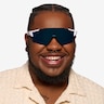 Combat White PlasticSunglass Frames for Men from EyeBuyDirect
