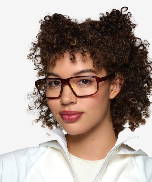 Core Tortoise PlasticEyeglass Frames for Women from EyeBuyDirect