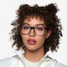 Bio Clear Navy PlasticEyeglass Frames for Women from EyeBuyDirect