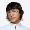Phys Clear Yellow PlasticEyeglass Frames for Men from EyeBuyDirect