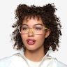 Phys Clear Yellow PlasticEyeglass Frames for Women from EyeBuyDirect