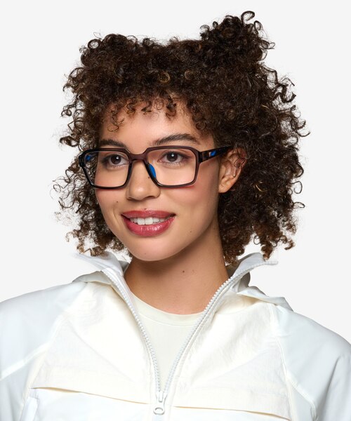 Phys Clear Gray Eco-friendlyEyeglass Frames for Women from EyeBuyDirect