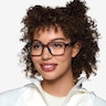 Phys Clear Gray Eco-friendlyEyeglass Frames for Women from EyeBuyDirect