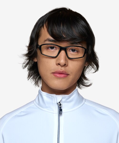 Matter Black Eco-friendlyEyeglass Frames for Men from EyeBuyDirect