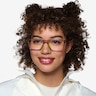 Dual Clear Gray Eco-friendlyEyeglass Frames for Women from EyeBuyDirect