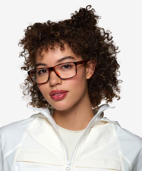 Dual Tortoise PlasticEyeglass Frames for Women from EyeBuyDirect