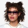Ion Black PlasticSunglass Frames for Women from EyeBuyDirect