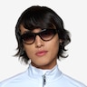 Bedrock Shiny Black Eco-friendlySunglass Frames for Men from EyeBuyDirect