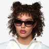 Bedrock Shiny Black Eco-friendlySunglass Frames for Women from EyeBuyDirect