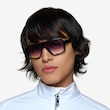 Geo Black PlasticSunglass Frames for Men from EyeBuyDirect
