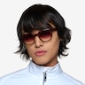 Force Brown Tortoise PlasticSunglass Frames for Men from EyeBuyDirect