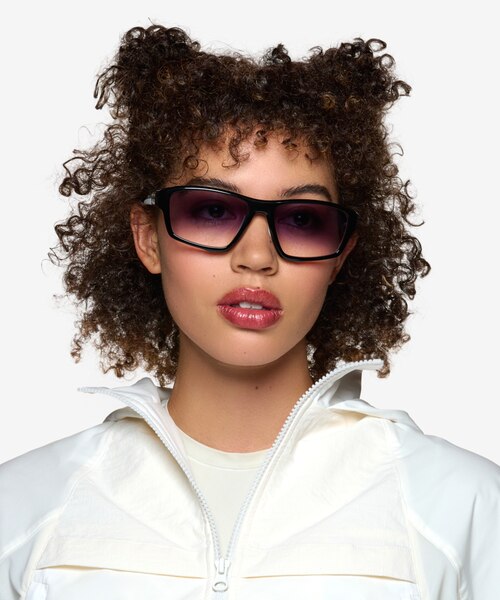Optic Black Eco-friendlySunglass Frames for Women from EyeBuyDirect