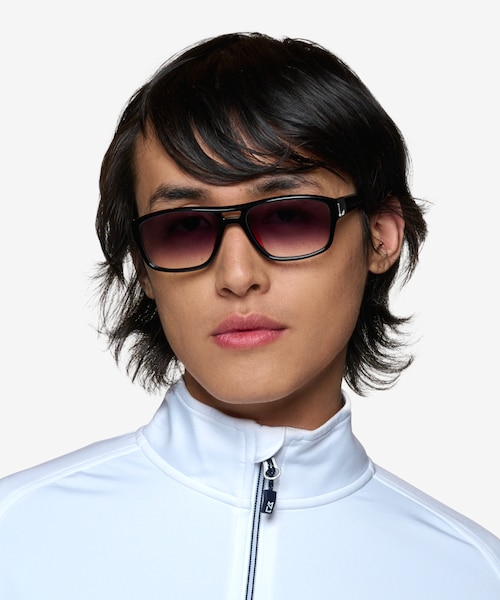 Joule Black PlasticSunglass Frames for Men from EyeBuyDirect
