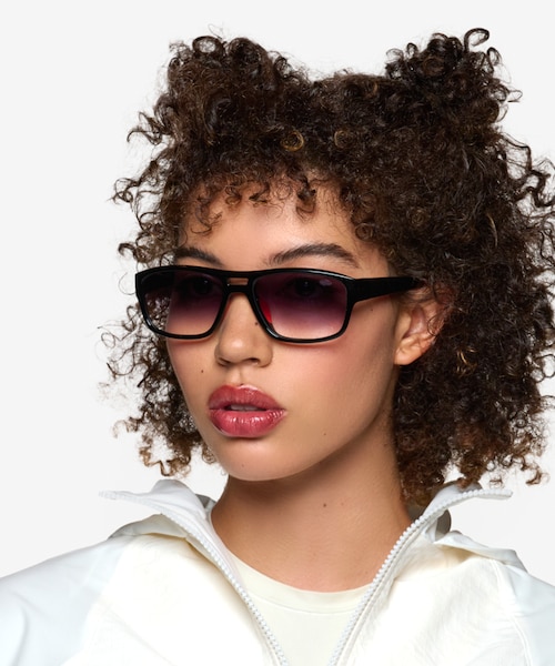 Joule Black PlasticSunglass Frames for Women from EyeBuyDirect