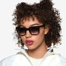 Pillar Black Eco-friendlySunglass Frames for Women from EyeBuyDirect