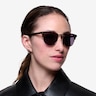 The Hamptons Golden Tortoise Acetate-metalSunglass Frames for Women from EyeBuyDirect