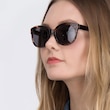 Matilda Brown & Tortoise AcetateSunglass Frames for Women from EyeBuyDirect
