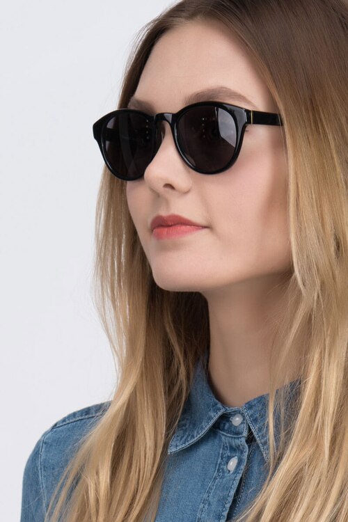 Coppola Black AcetateSunglass Frames for Women from EyeBuyDirect