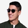 Monroe Pink & Floral Plastic-metalSunglass Frames for Men from EyeBuyDirect