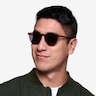 Deja Vu Brown & Tortoise PlasticSunglass Frames for Men from EyeBuyDirect