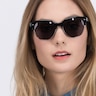 Carven Black PlasticSunglass Frames for Women from EyeBuyDirect