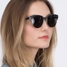 Carven Gris PlastiqueSoleil de Lunette de vue pour Femmes d'EyeBuyDirect