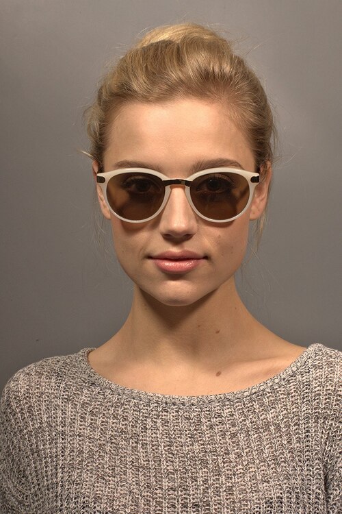 Wynwood Ivory PlasticSunglass Frames for Women from EyeBuyDirect
