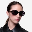 Lauren Black Acetate, MetalSunglass Frames for Women from EyeBuyDirect