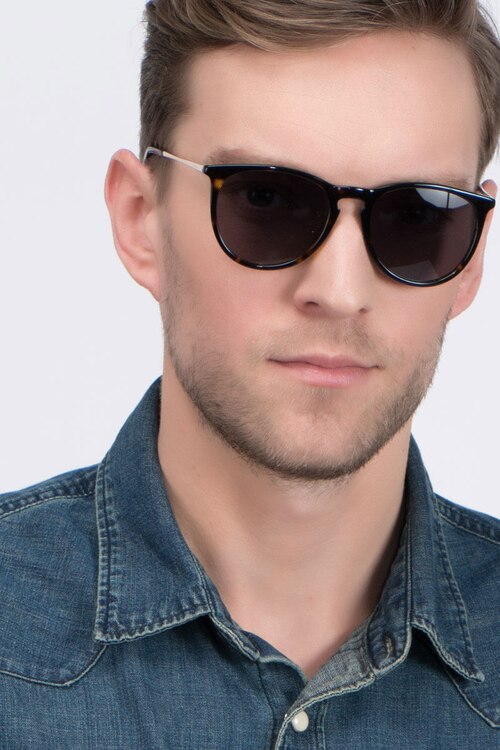 Interlude Tortoise AcetateSunglass Frames for Men from EyeBuyDirect
