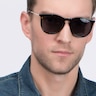 Interlude Tortoise AcetateSunglass Frames for Men from EyeBuyDirect