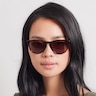 Interlude Tortoise AcetateSunglass Frames for Women from EyeBuyDirect