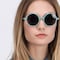 Alena Vert Acétate Soleil de Lunette de vue pour Femmes d'EyeBuyDirect